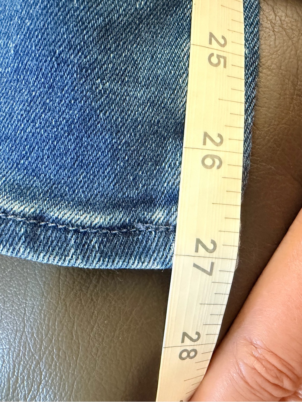 Mother - The Hustler Ankle Jeans - Size 28 - Side Gig Wash - 27” inseam - Picture 10 of 13
